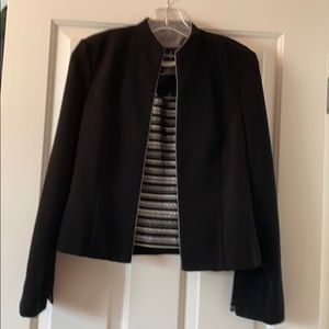 2 piece jacket with tank style top